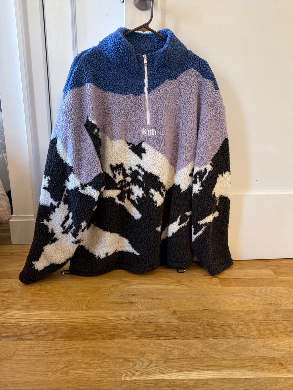 Kith Claremont Sherpa Quarter Zip